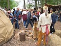 The Feast of the Hunters Moon is held in West lafayette Indiana every fall. While it has grown over the years they have tried to maintain the authenticity of the period. Trappers, pipers, bagpipes and drummers!